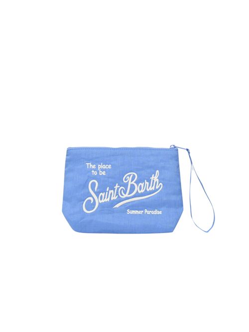 Pochette Aline Soft Line in lino Celeste Mc2 Saint Barth | ALI005100551L